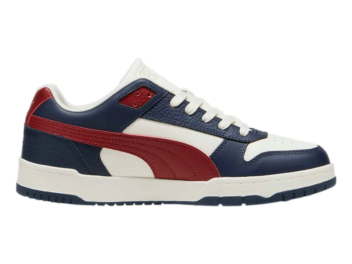 Tenis PUMA RBD Game Low Azul Marino y Rojo para Hombre
