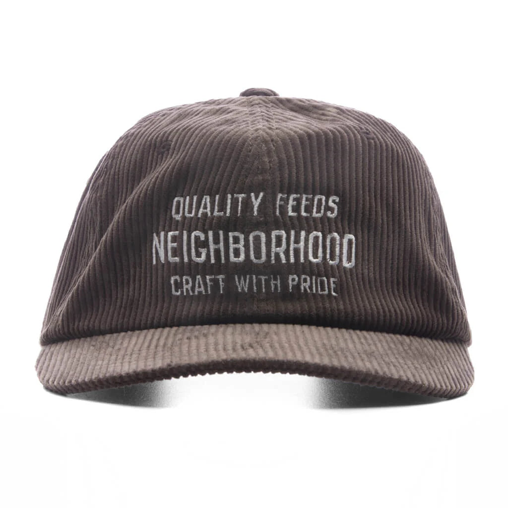 Corduroy Dad Cap Brown