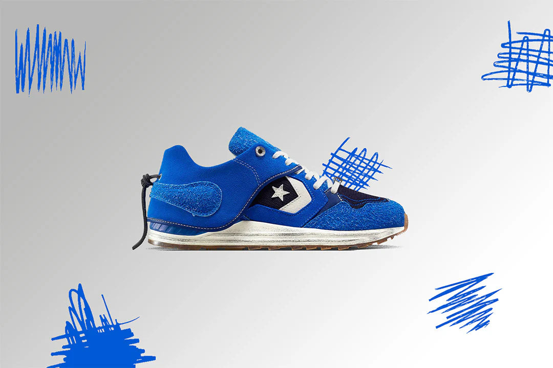 Converse x Ader Error Waive Trainer Blue Antique White Tofu