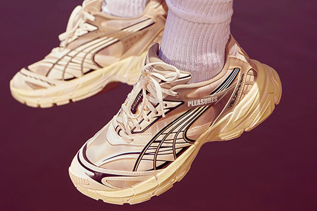 Puma x Pleasures Velophasis Overdyed Birch Tree Anise Flower