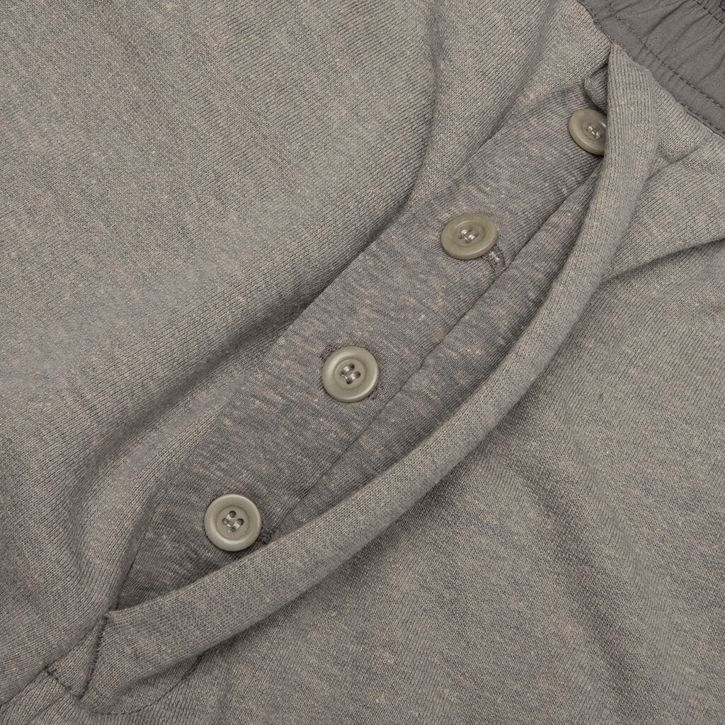 Wide Pusher Sweat Pants Grey Melange
