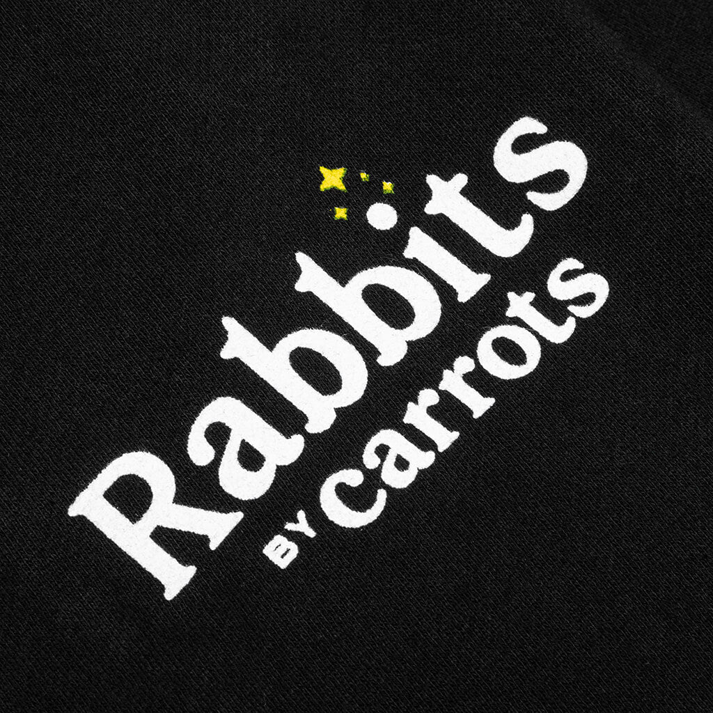 Feature x Carrots x Freddie Gibbs Rabbits Wordmark Sweatpant Black