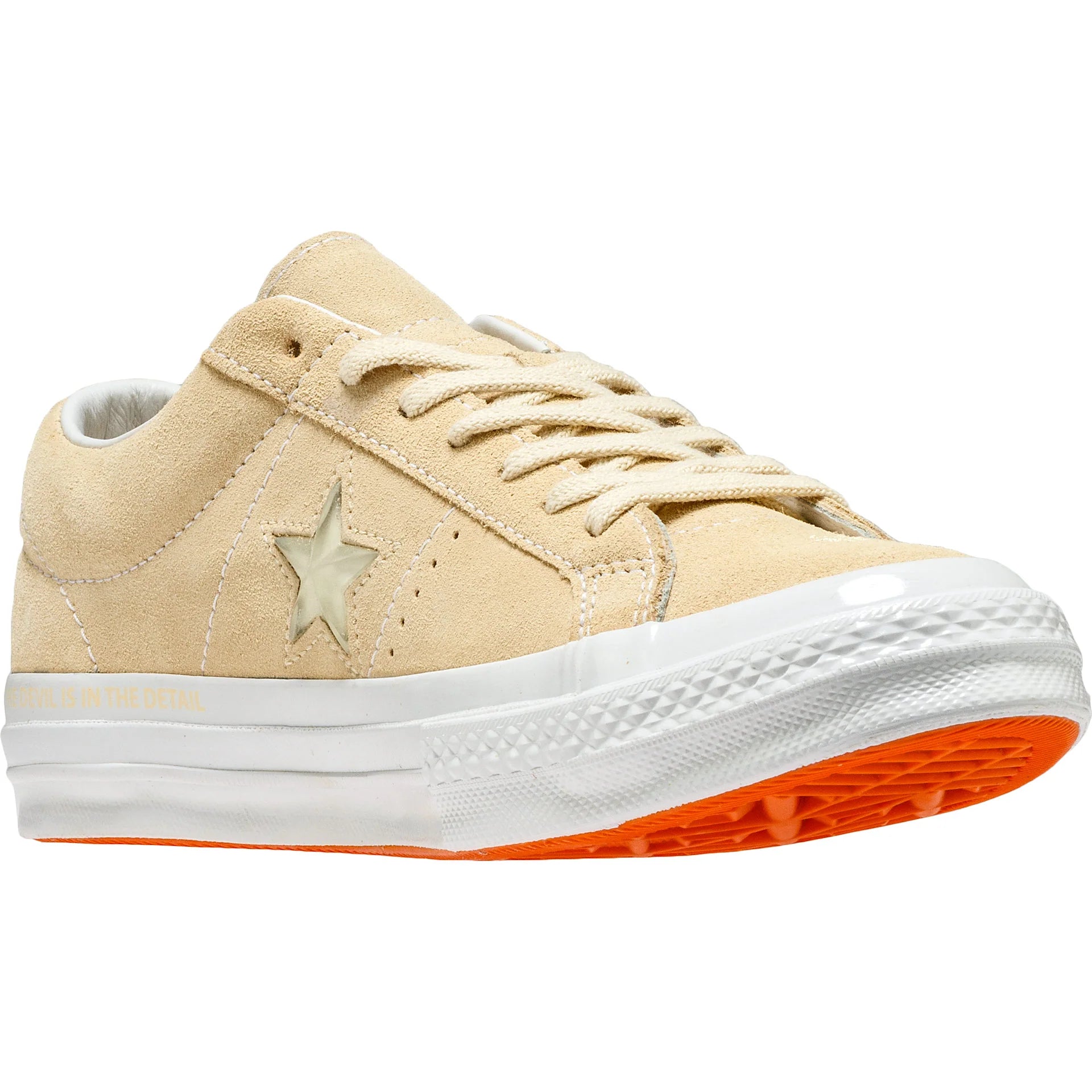 Converse X Footpatrol One Star Suede Mens Shoe Vanilla Custard White