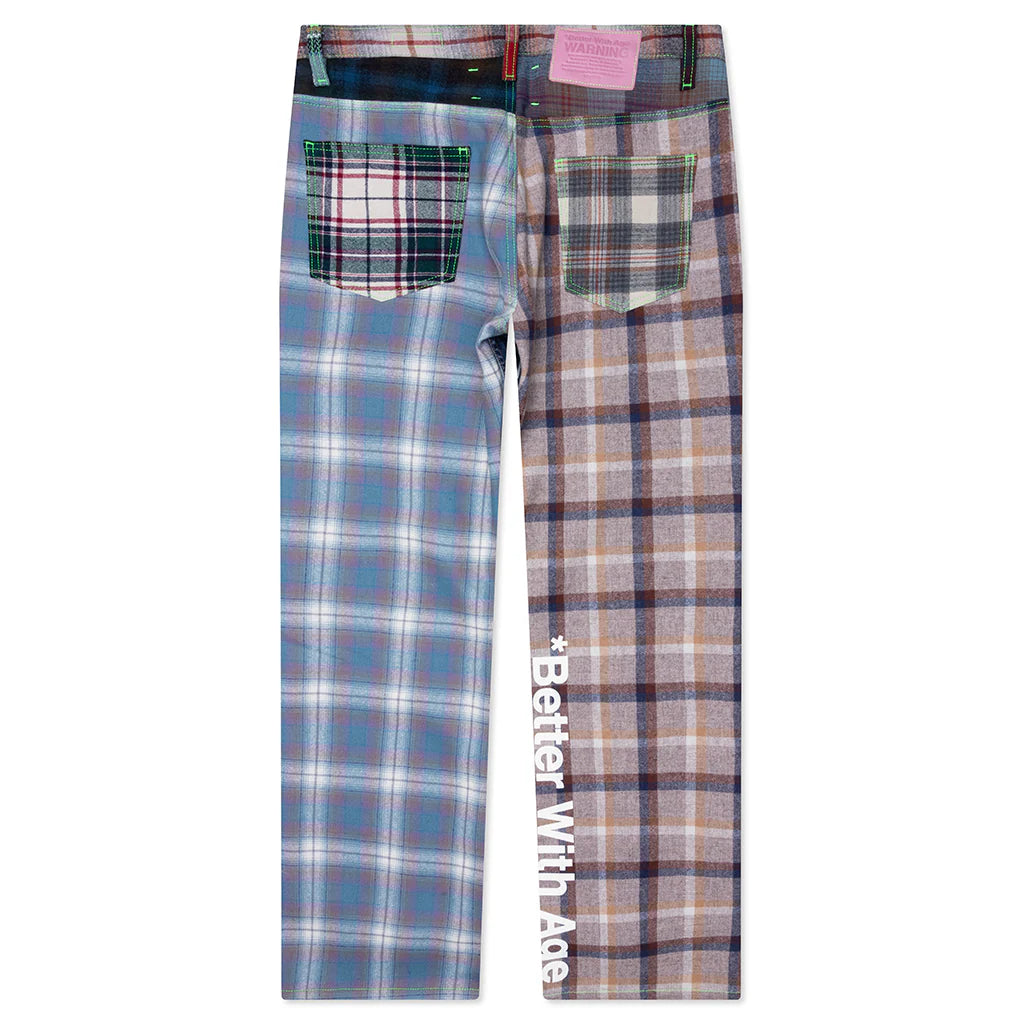 Better with Age x Pendleton Newport Mixed Media Trouser Multi