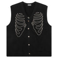 Cage Sweater Vest Black
