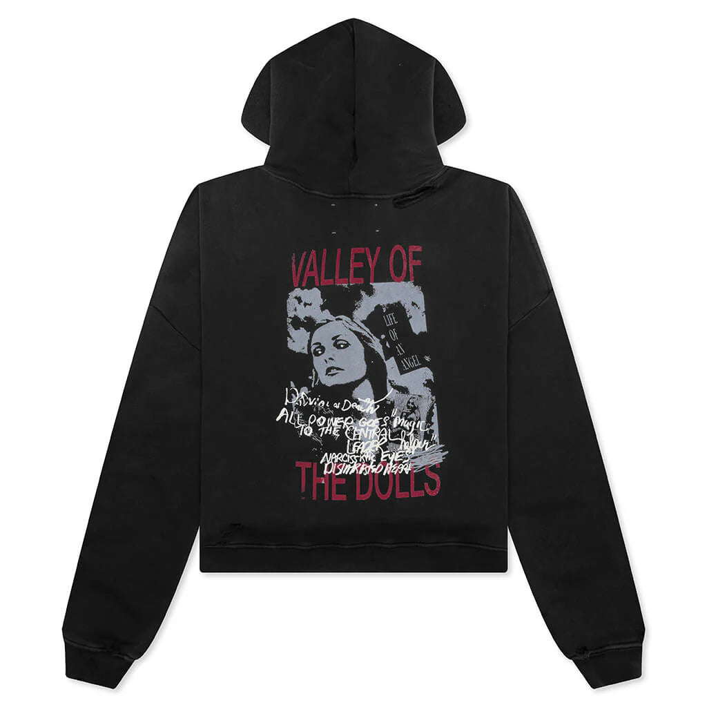 Valley Of Dolls Hooded Sweatshirt Black