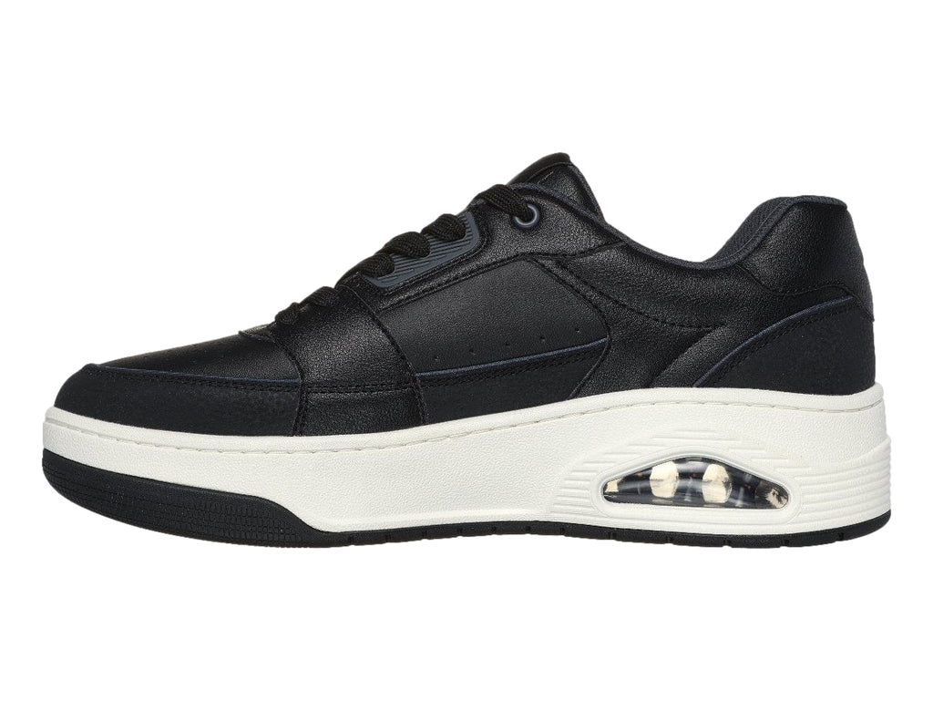 Tenis Skechers One Court Negro con Turquesa para Hombre