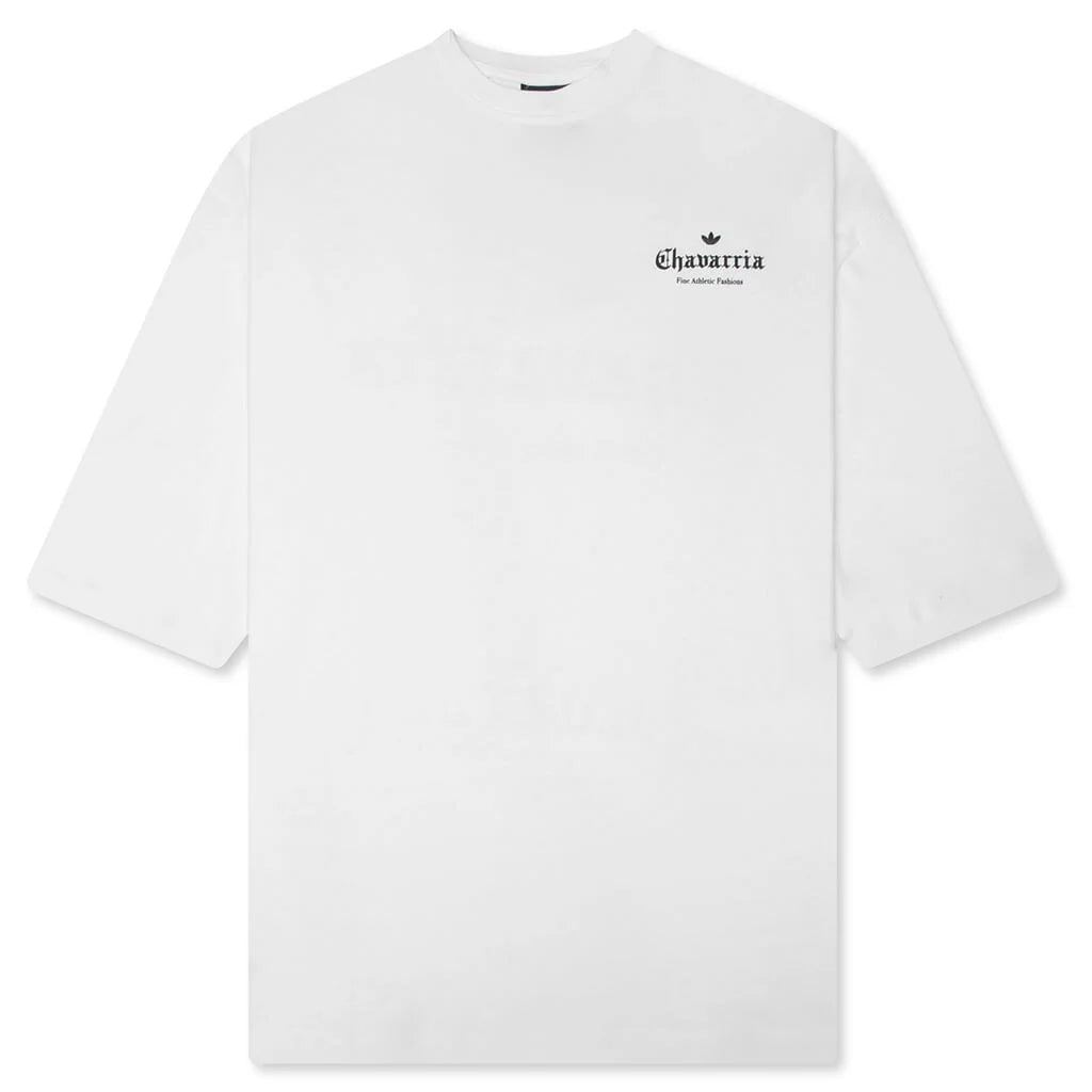 adidas Originals x Willy Chavarria Logo S S Tee Off White