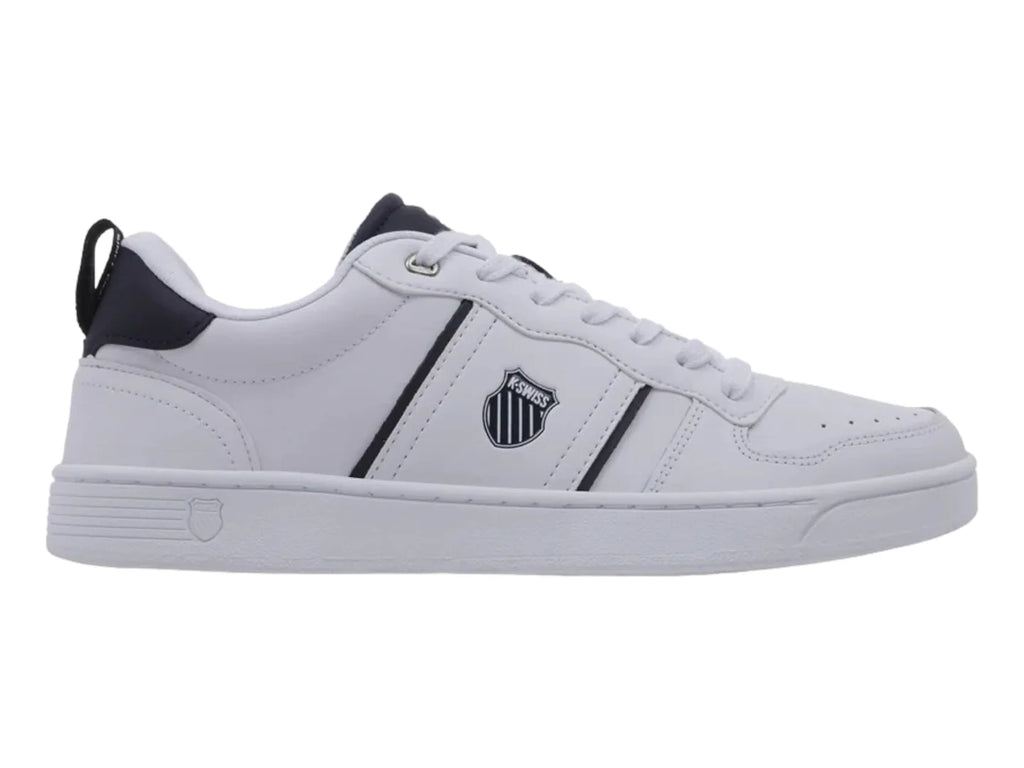 Tenis K Swiss Lozan Match Blanco y Azul Marino para Hombre