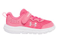 Tenis Under Armour Assert 10 Rosa y Blanco para Niña