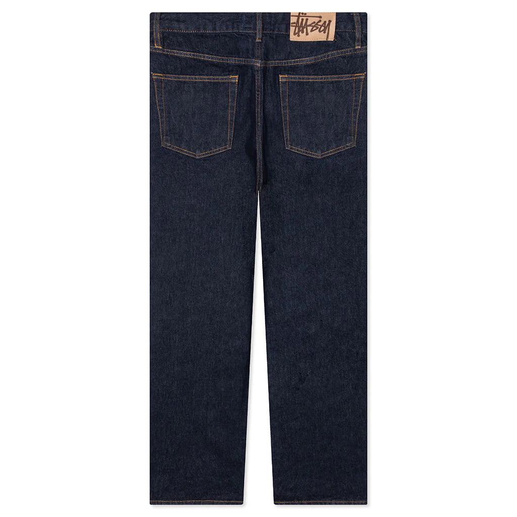 Relaxed Jeans Denim Rinsed Indigo