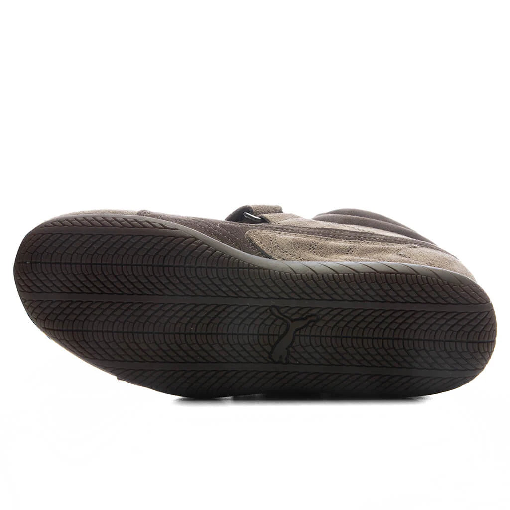 Womens Speedcat Wedge Totally Taupe Chocolate