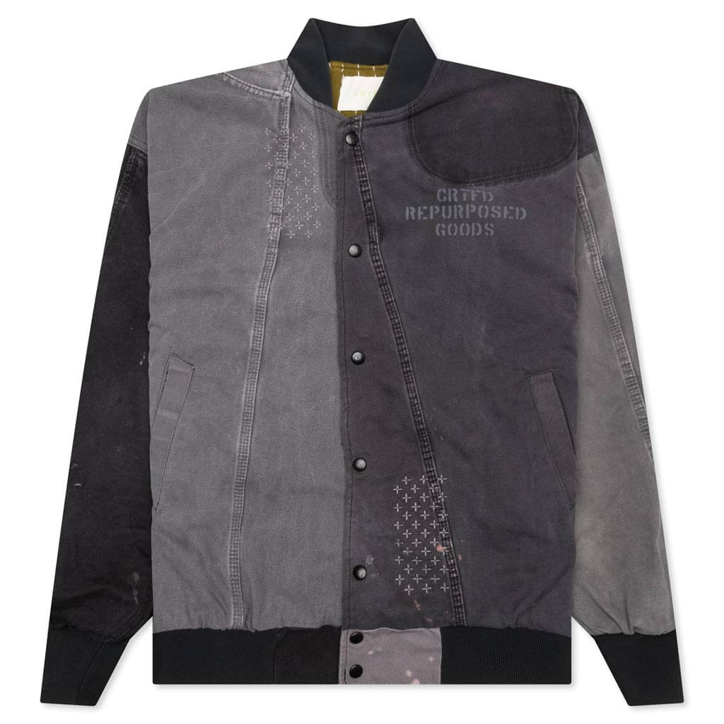 Carhartt Upcycled Bomber Jacket Black