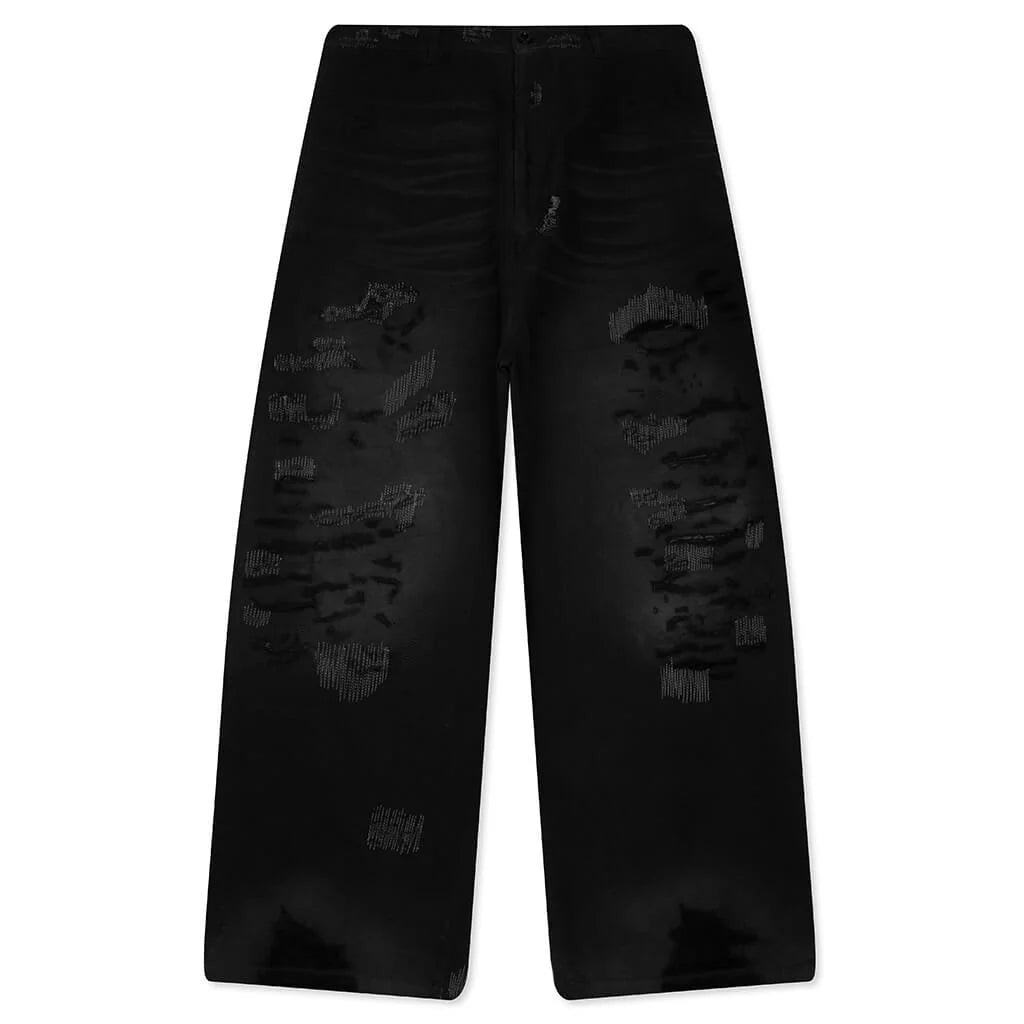 Mended Trousers Black