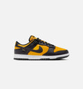 Dunk Low Mens Lifestyle Shoe Black University Gold White