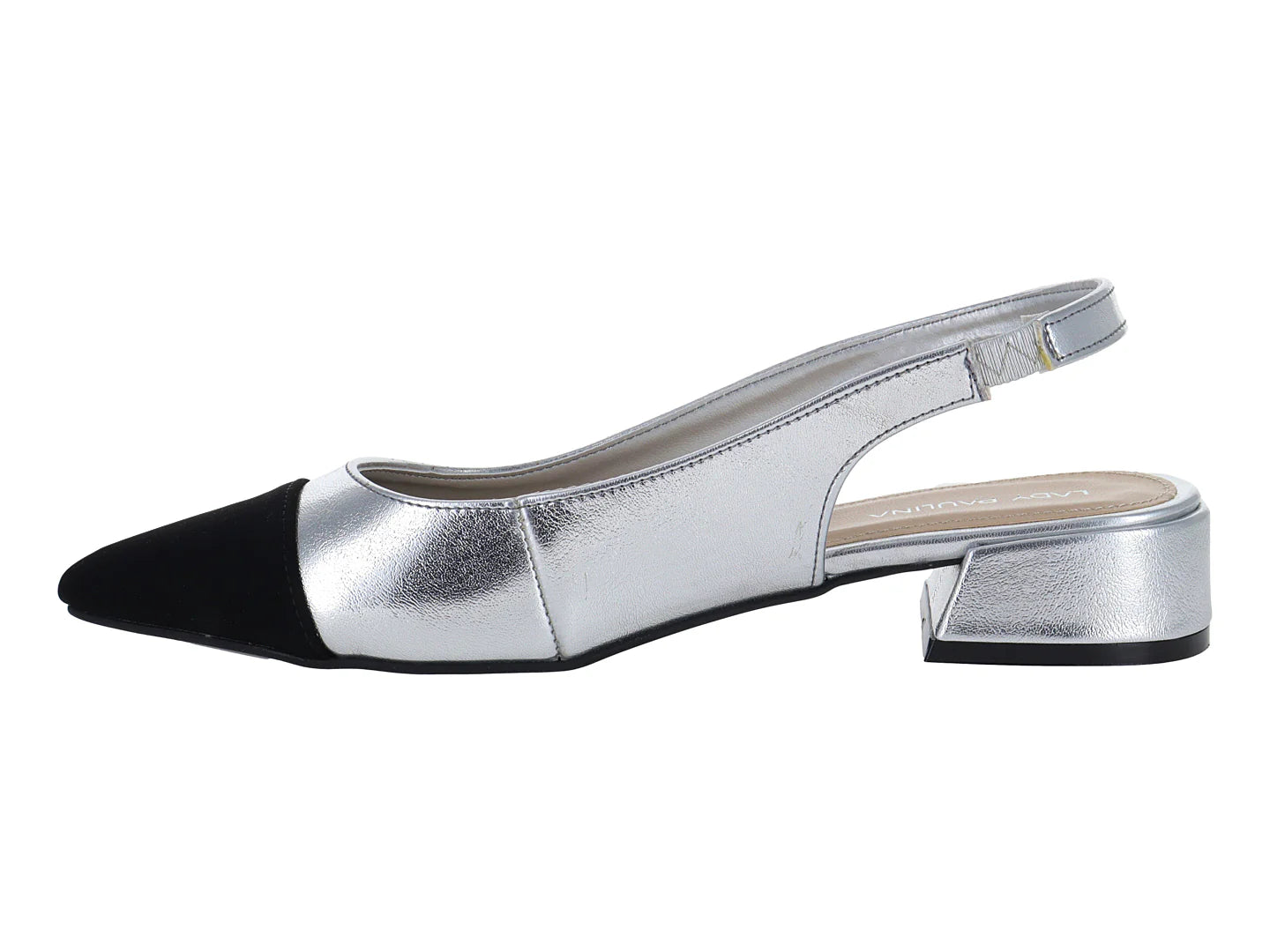 Zapatillas Lady Paulina Plata para Mujer