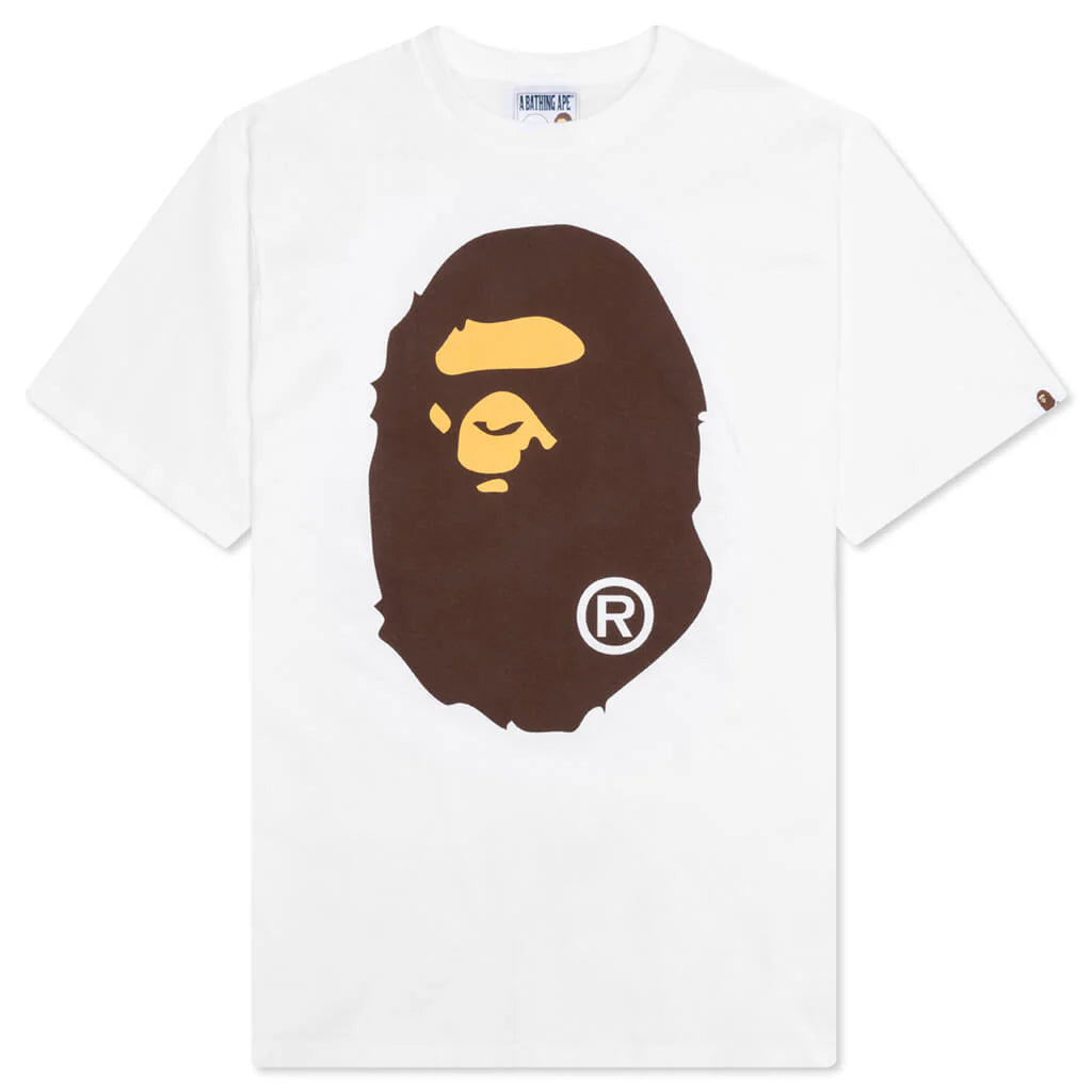 Big Ape Head Tee White