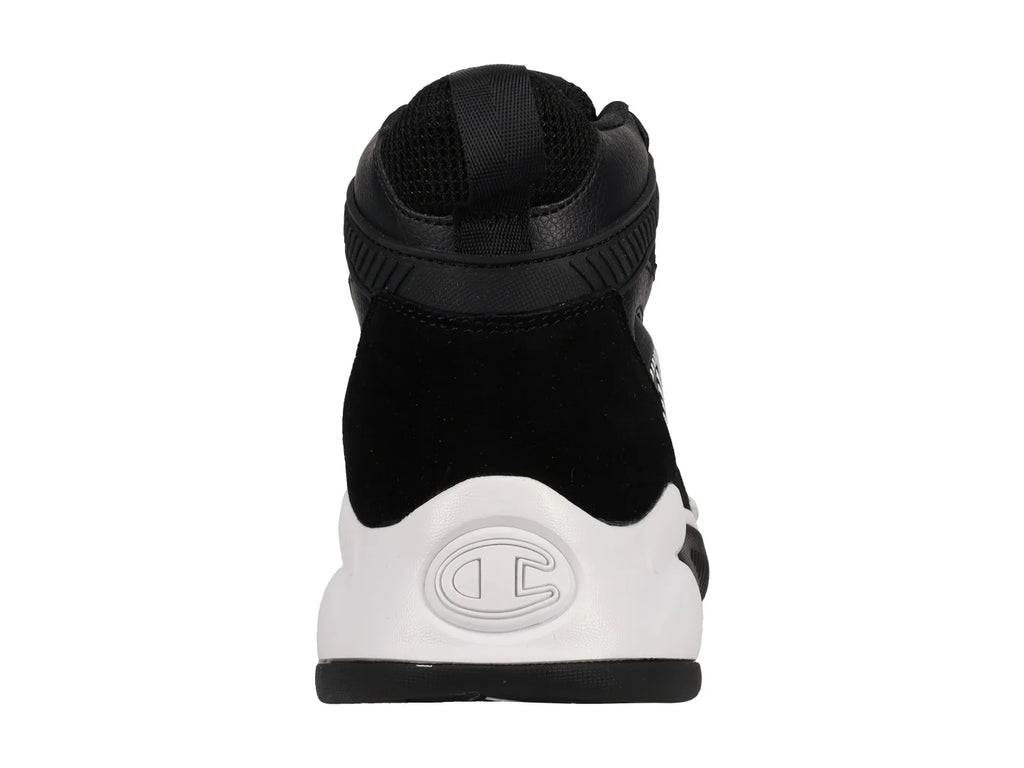 Tenis Champion Assist Hi Negro con Blanco para Hombre
