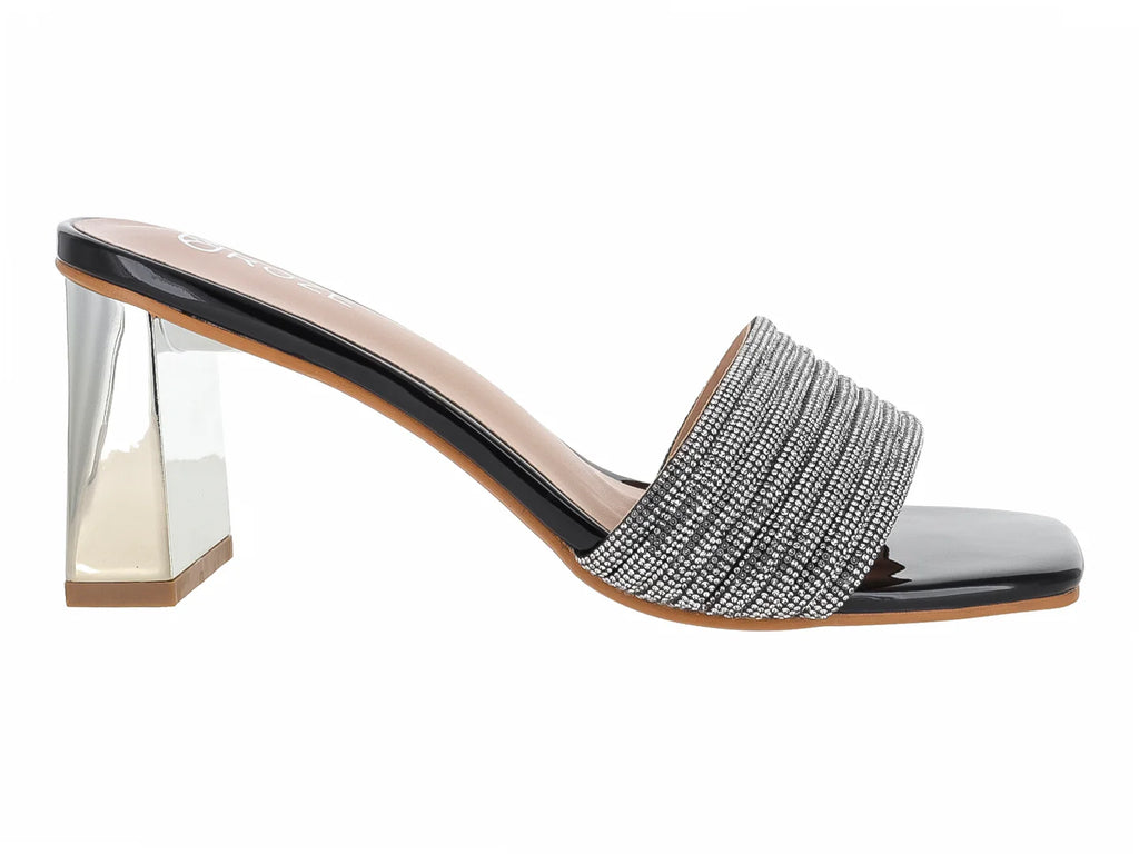 Sandalias ROZE Casual Negro para Mujer