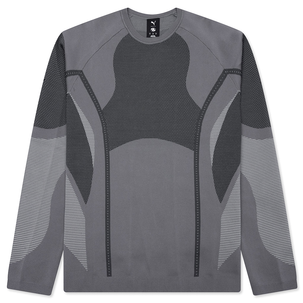 Puma x San San Gear L S Knitwear Gray