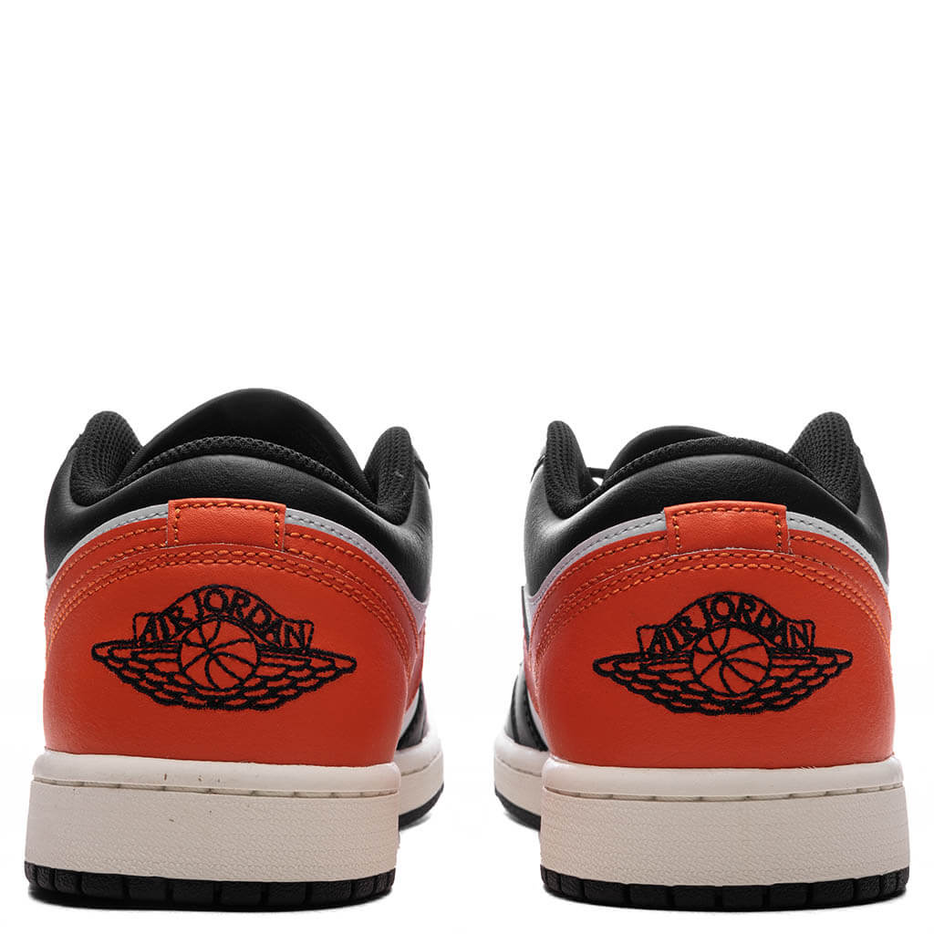Air Jordan 1 Low Black Starfish White Sail