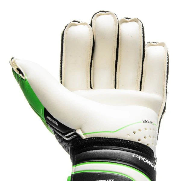 PUMA EvoPower Protect 13 Goalkeeper Gloves Green Gecko Black White