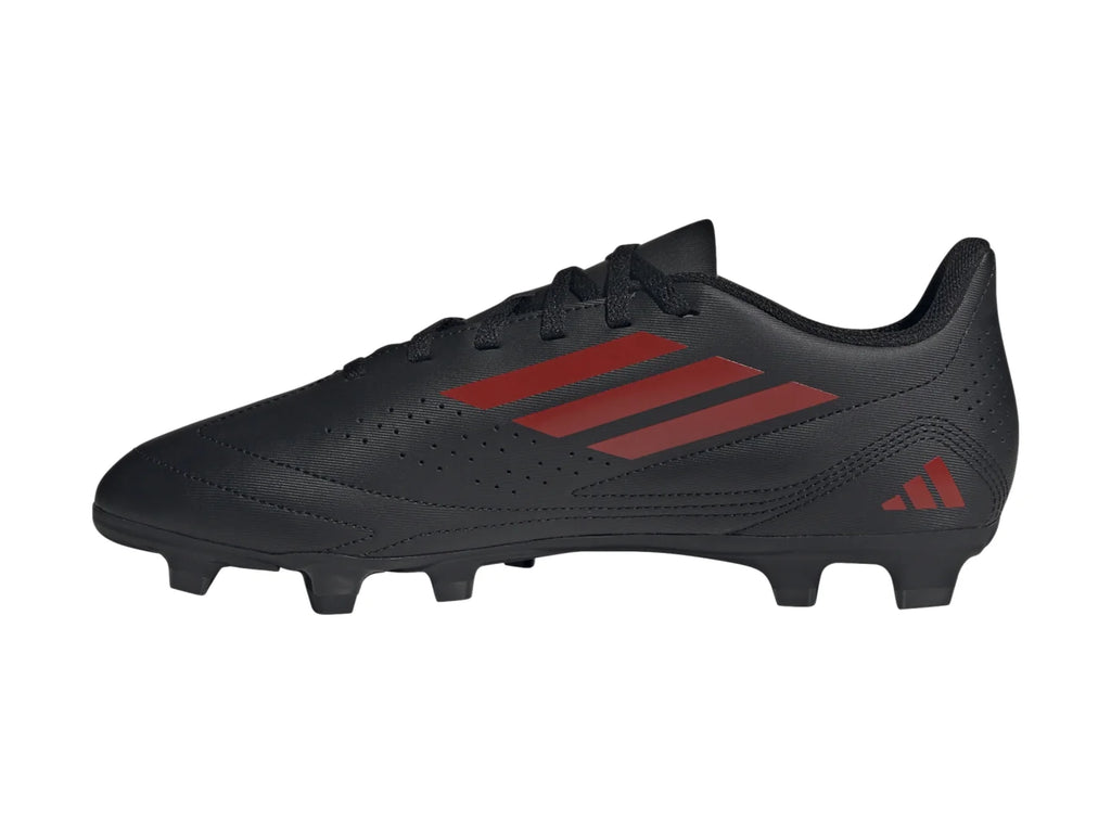 Tenis de Fútbol Adidas Deportivo III Negro y Rojo para Hombre