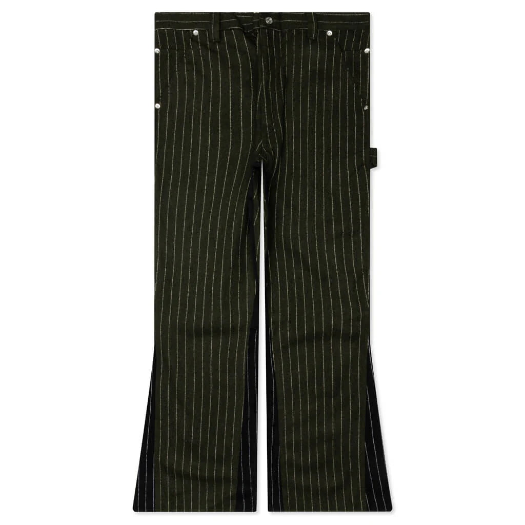 Business Carpenter Flare Olive