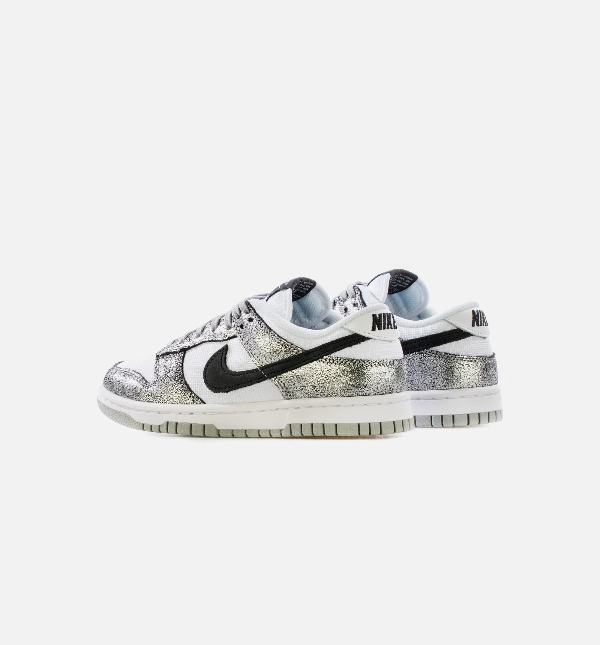 Dunk Low Golden Gals Womens Lifestyle Shoe Silver White Black Limit One Per Customer