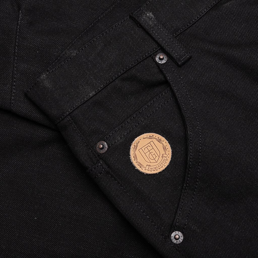 Patch Carpenter Pant Black