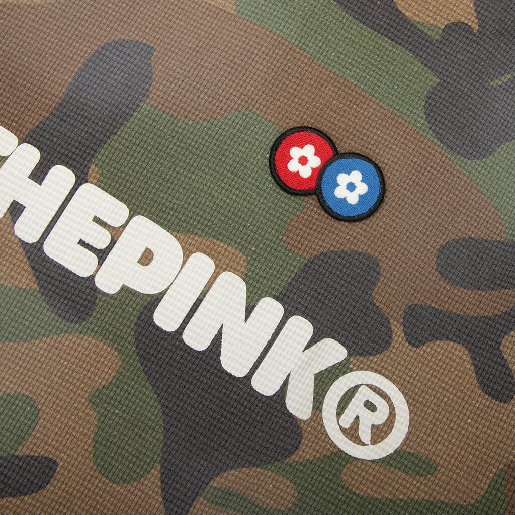 Vintage Washed Camo L S Thermal Multi
