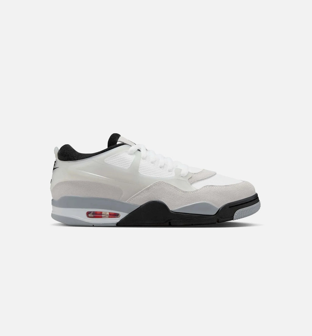 Air Jordan 4 RM Mens Lifestyle Shoe White Infrared 23 Light Smoke Grey Black
