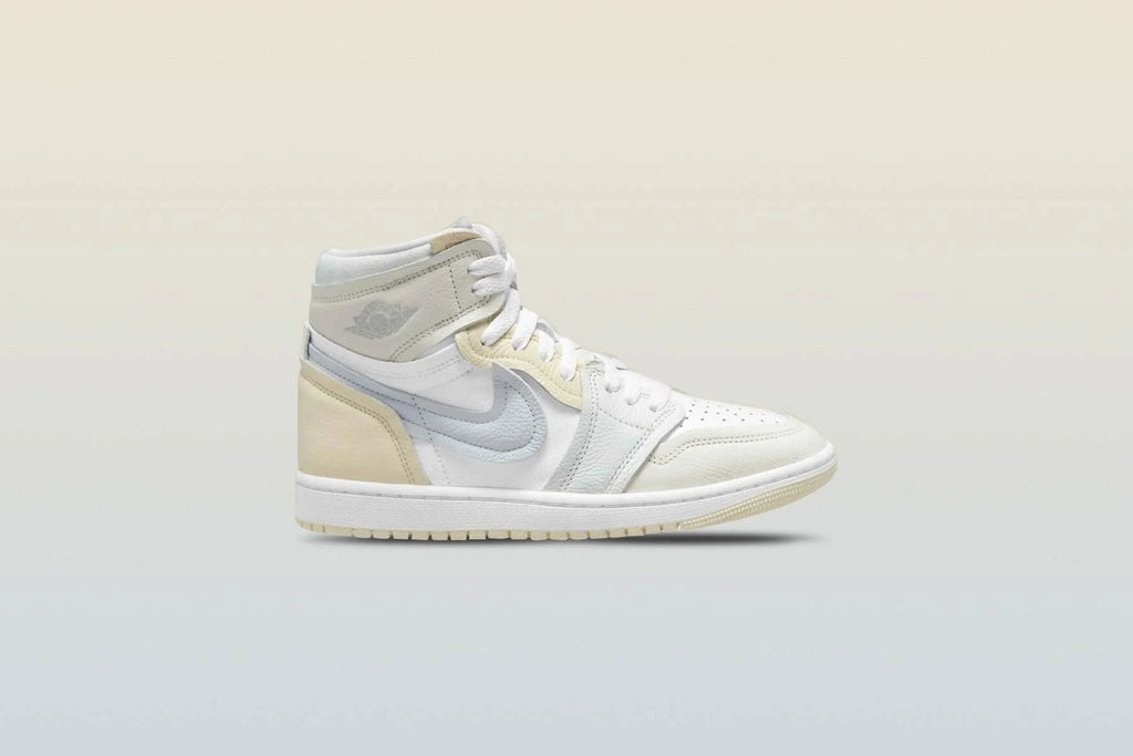 Womens Air Jordan 1 High MM White Pure Platinum Sail