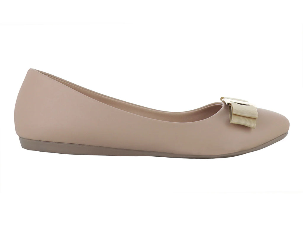 Zapatos Planos MeliAna Color Maquillaje para Mujer