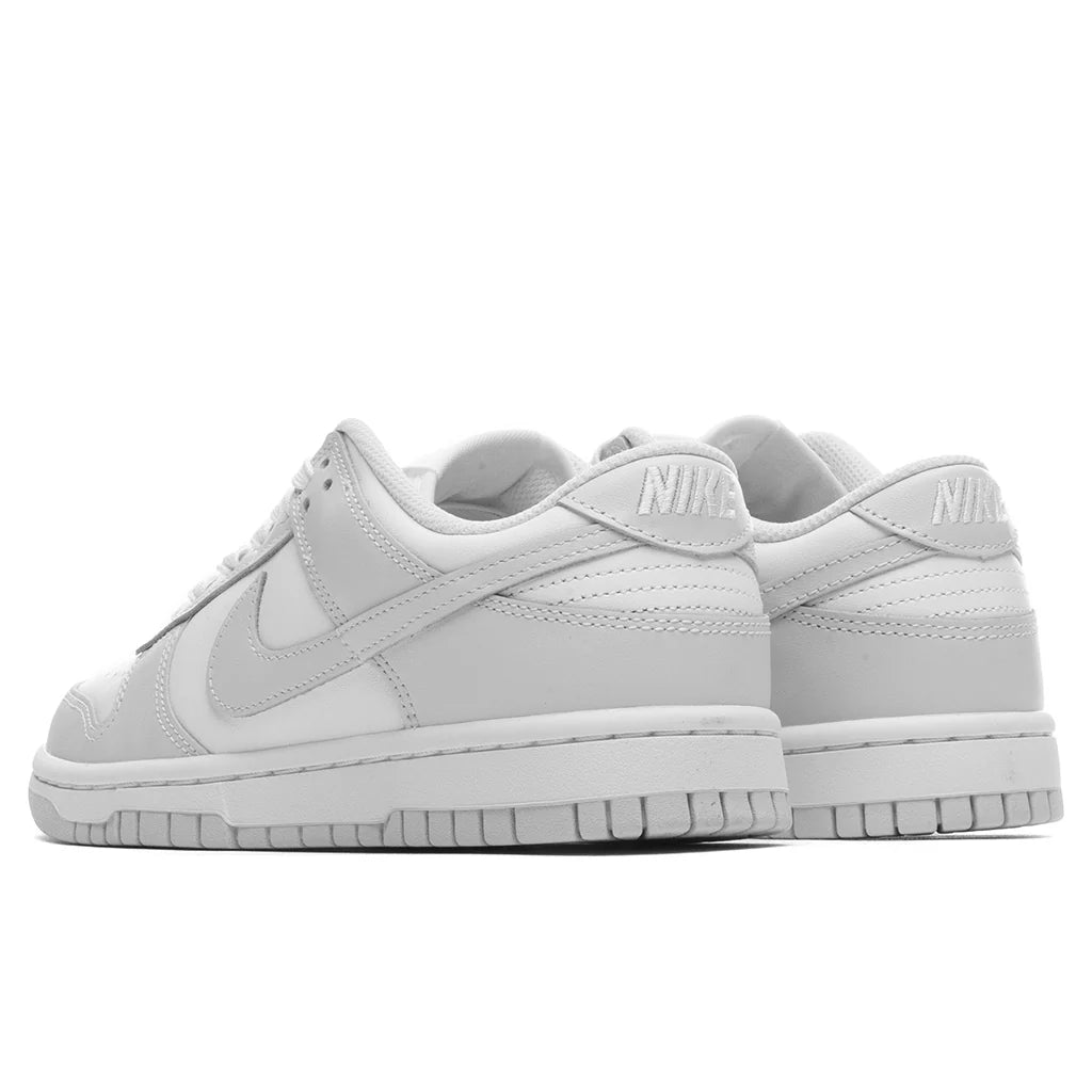 Womens Dunk Low White Photon Dust