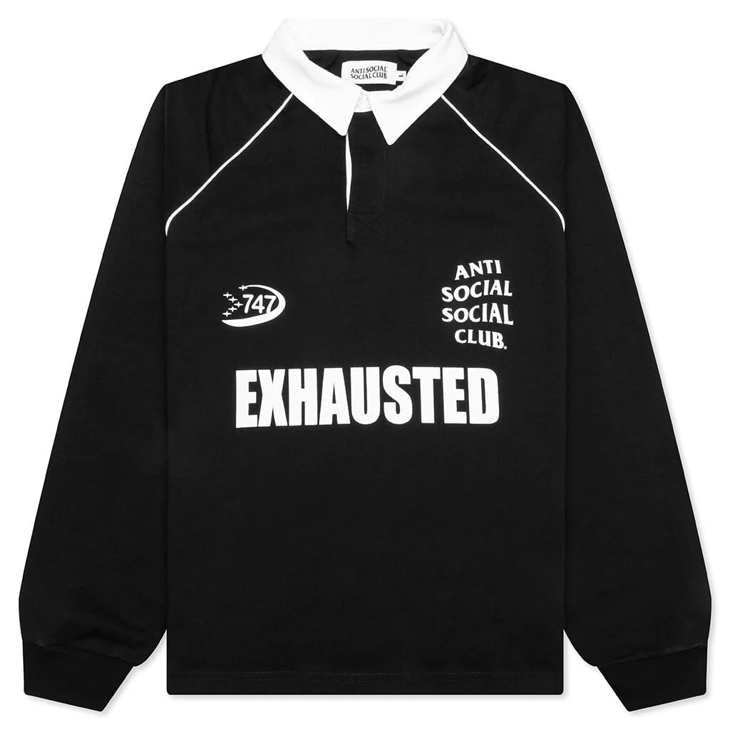 Rugby Polo Black