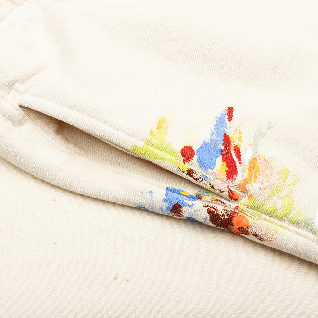 Logo Sweatpants Antique White