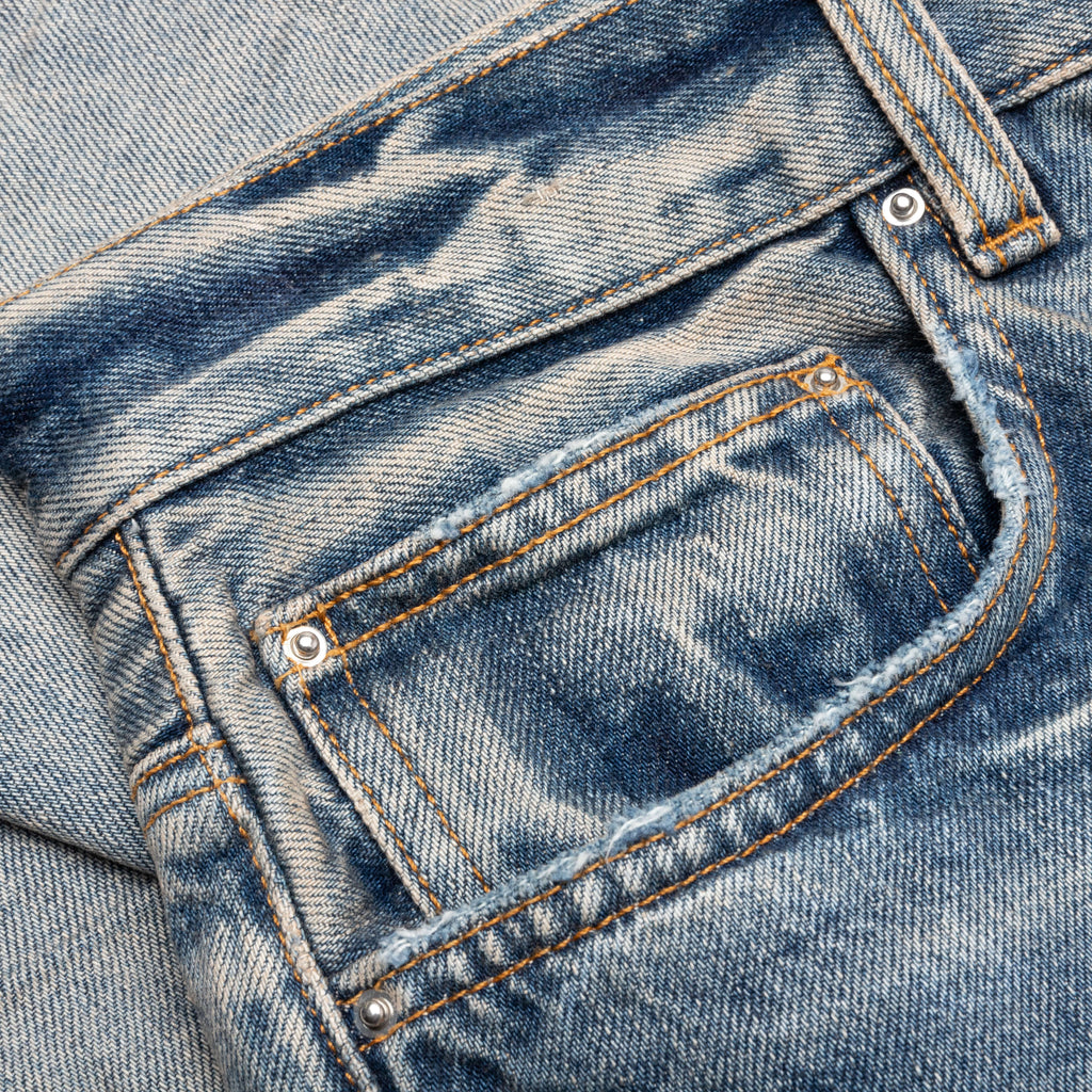 Varsity Tiger Straight Jean Vintage Indigo