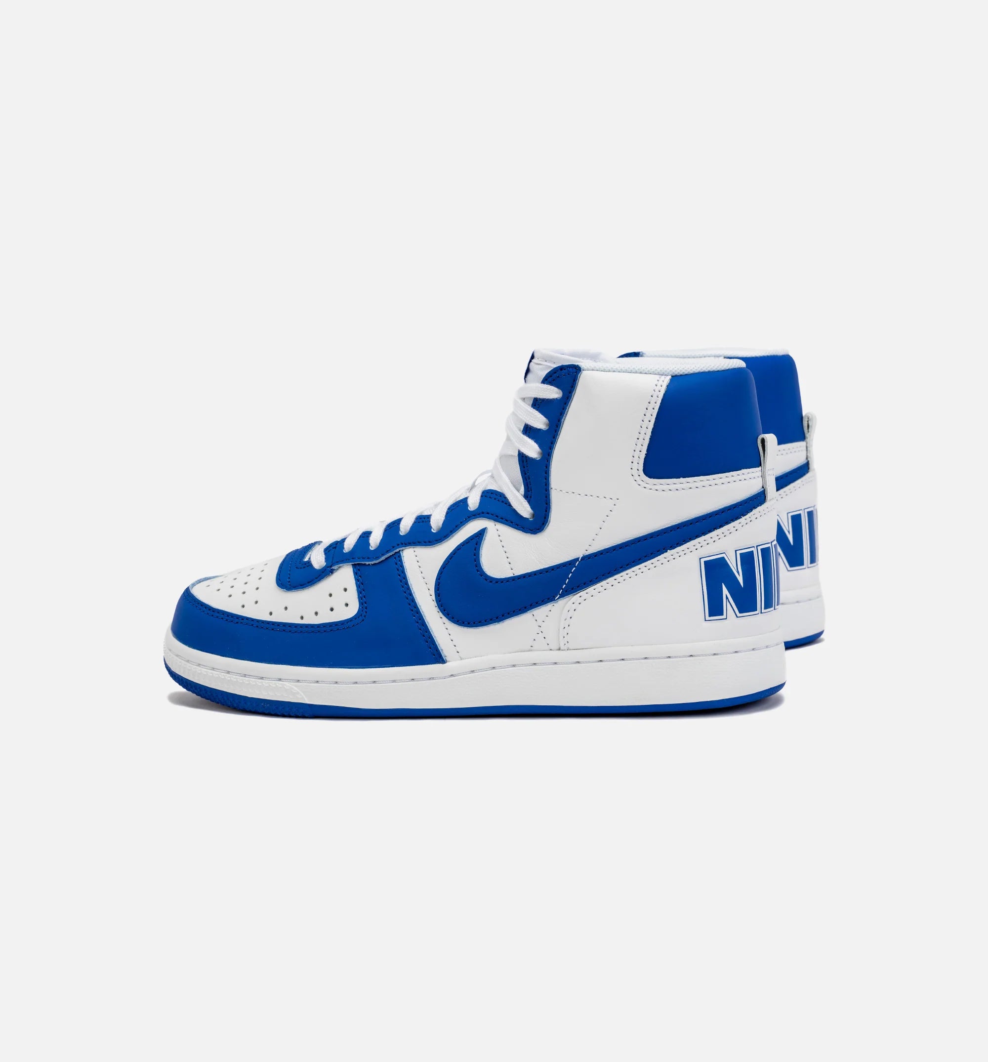 Terminator High Game Royal Mens Lifestyle Shoe White Blue