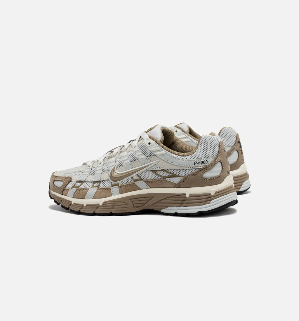 P 6000 PRM Khaki Mens Lifestyle Shoe Khaki White