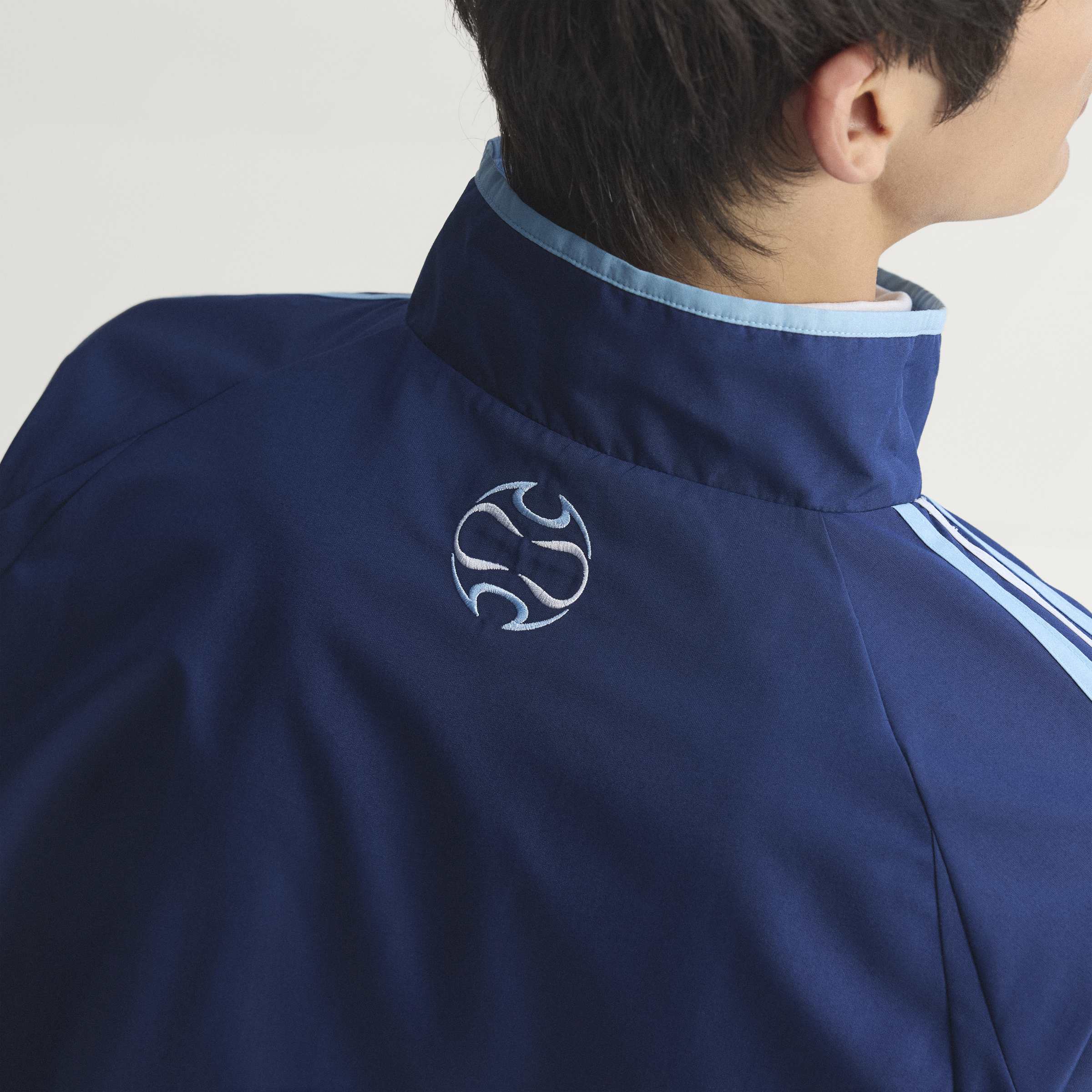 adidas Argentina Away 2006 Mens Track Top Dark Blue