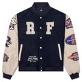 Feature x Represent Champions Varsity Jacket Midnight Navy