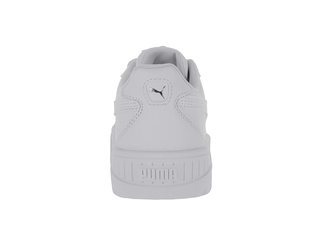 Tenis PUMA Carmen II Blanco y Plata para Niña