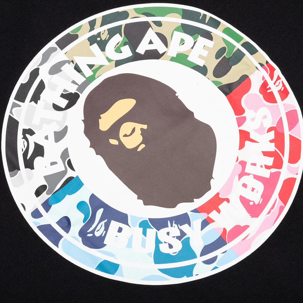Abc Camo Crazy Busy Works Tee Black