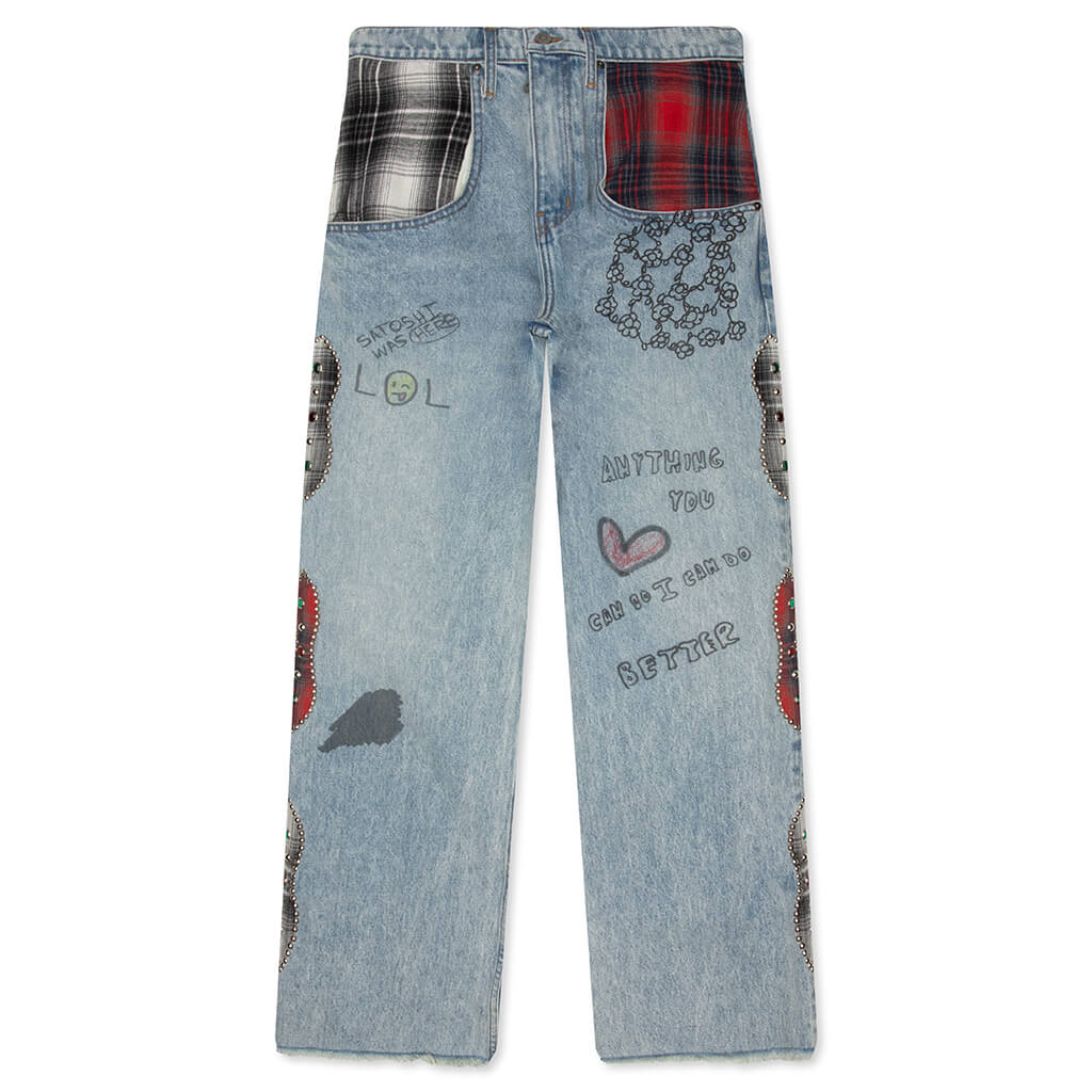 Nessa Pant Blue Denim