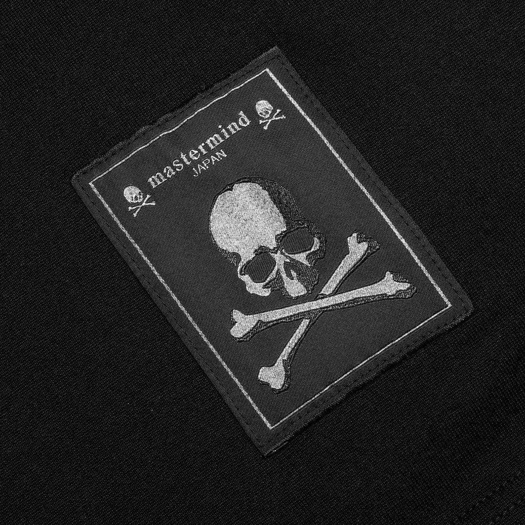 Micro Skull Knit T Shirt Black