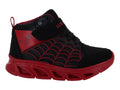Tenis New Boys Negro y Rojo para Niño