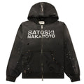Luke Fleece Hoodie Black