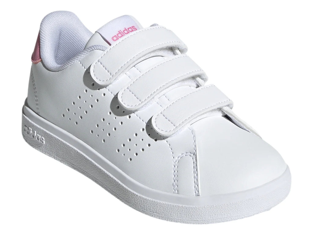 Tenis Adidas Advantage Base 2 Blancos para Niña