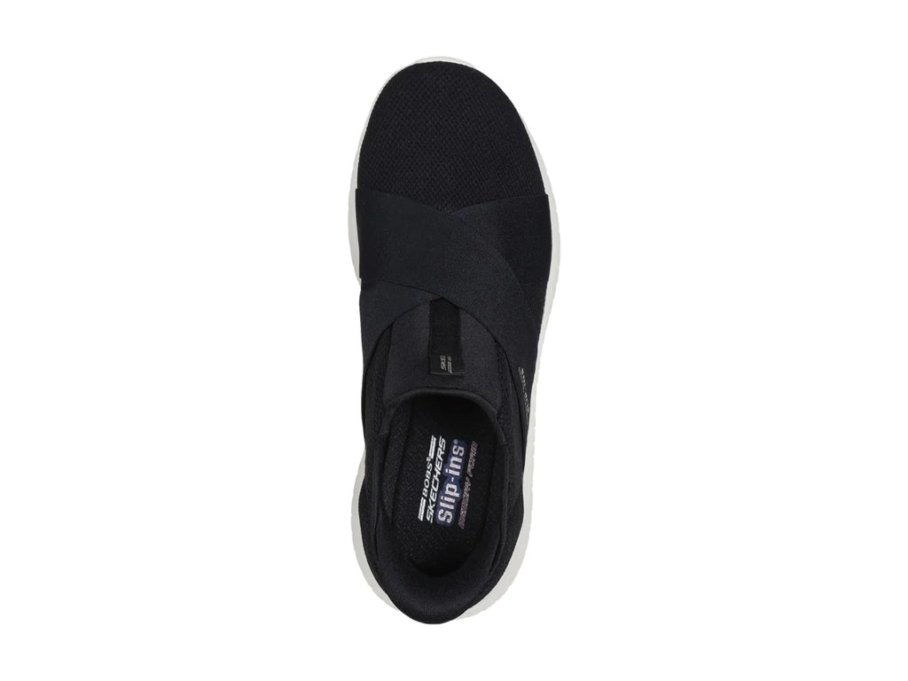 Tenis Skechers BOBS Squad Chaos Negro para Mujer